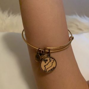 Alex and Ani Aries Gold Bracelet